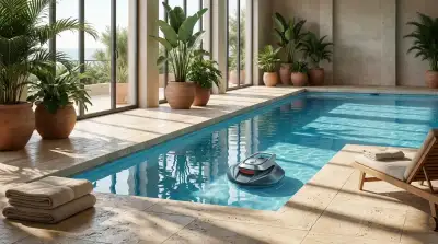Robot aspirateur : fond de piscine impeccable