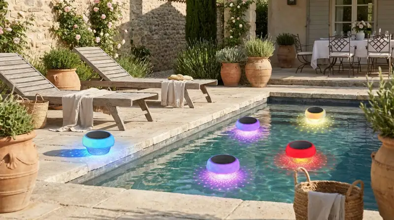 Éclairage d'ambiance piscine: Créez la Magie