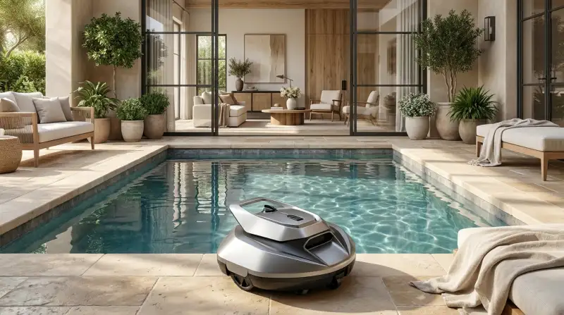 Robot piscine acier : l'entretien simplifié